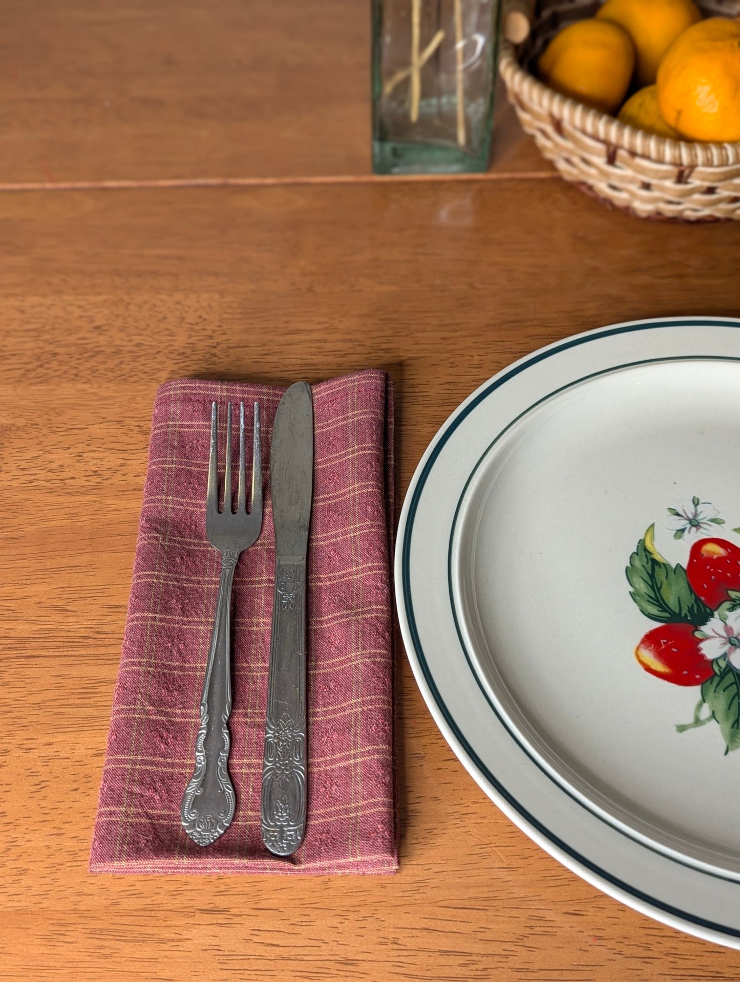 Juego de servilletas Cottage Core