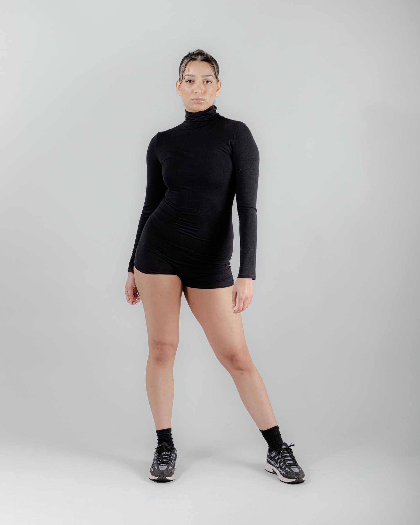 Body Modesta en maille bleue