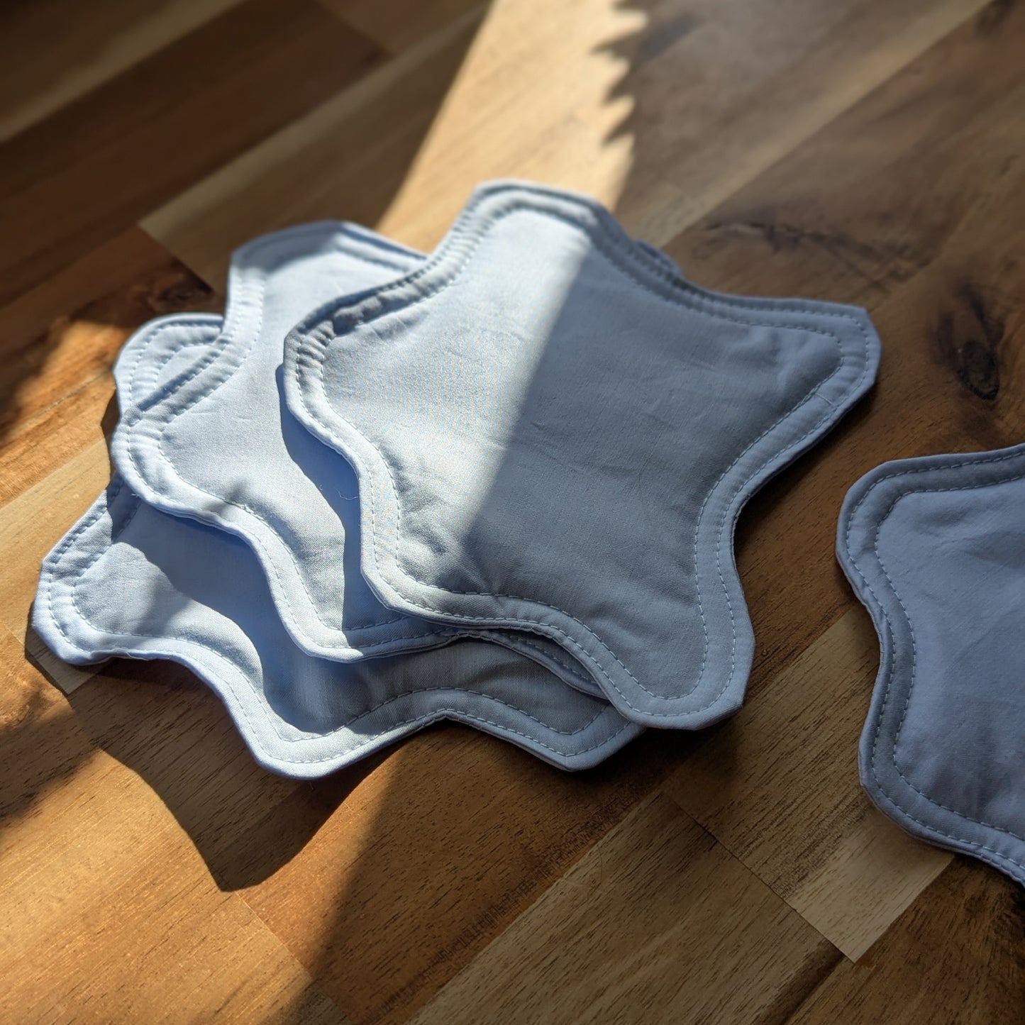 Bouba Coasters in Baby Blue