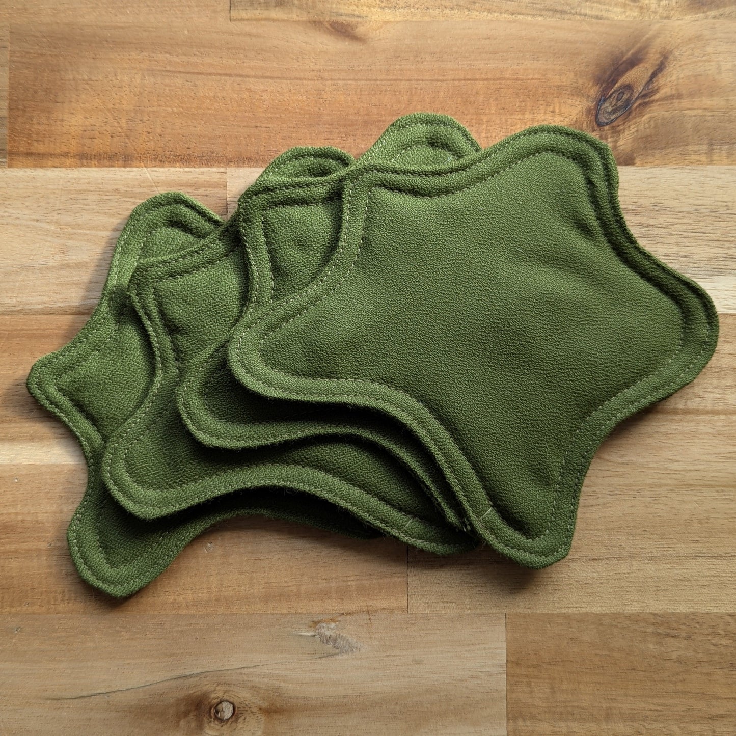 Bouba Coasters in Green