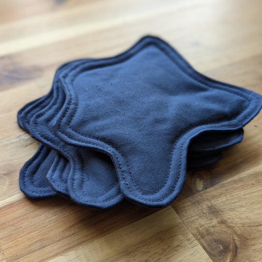 Bouba Coasters in Navy Blue