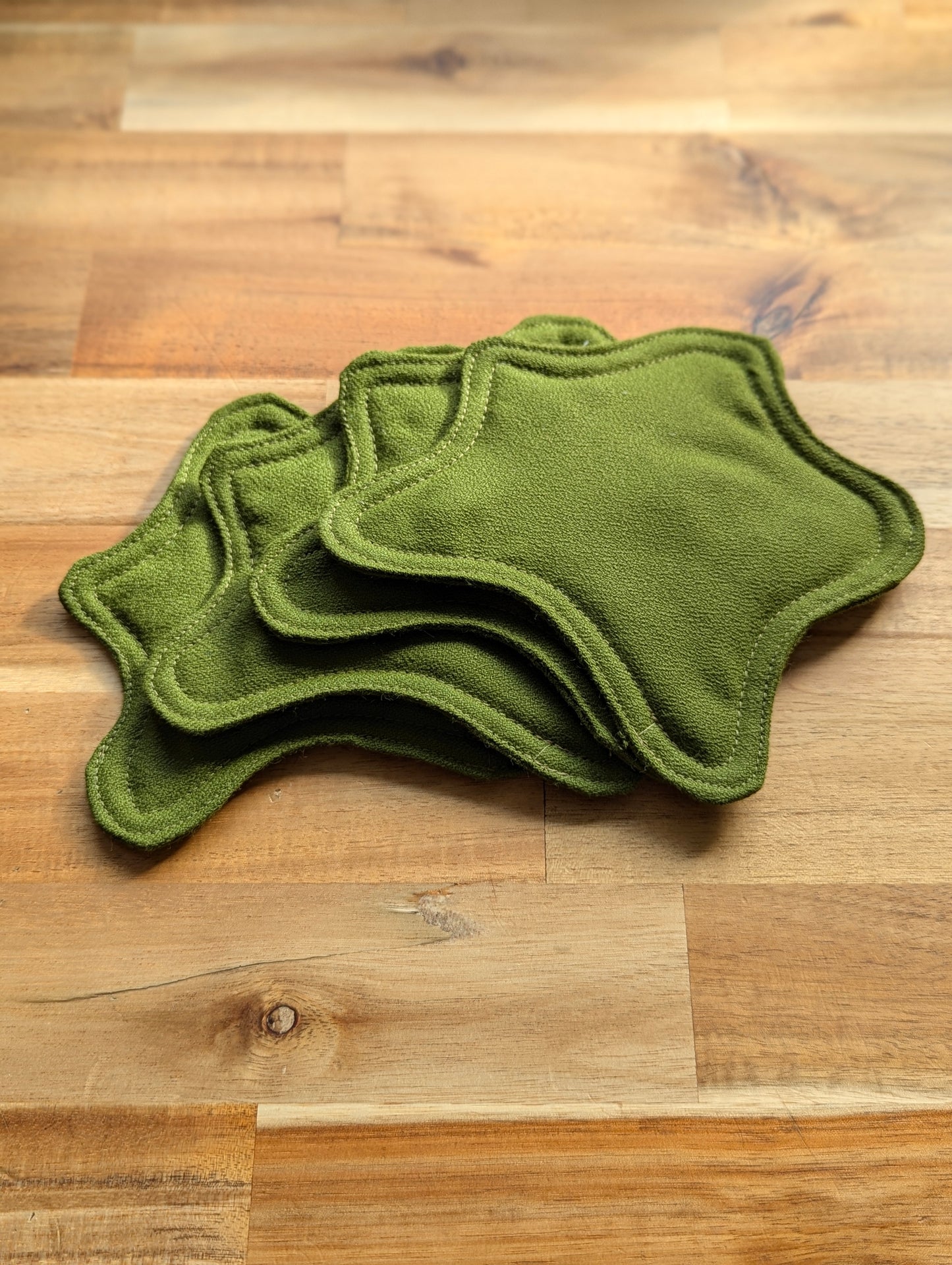 Bouba Coasters in Green