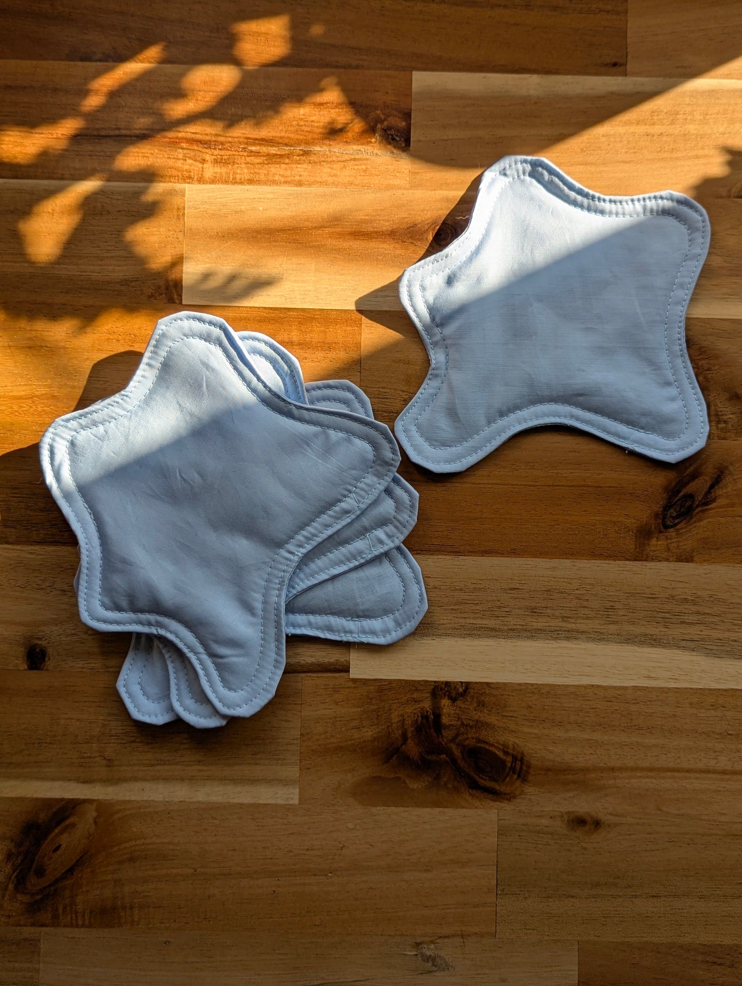 Bouba Coasters in Baby Blue