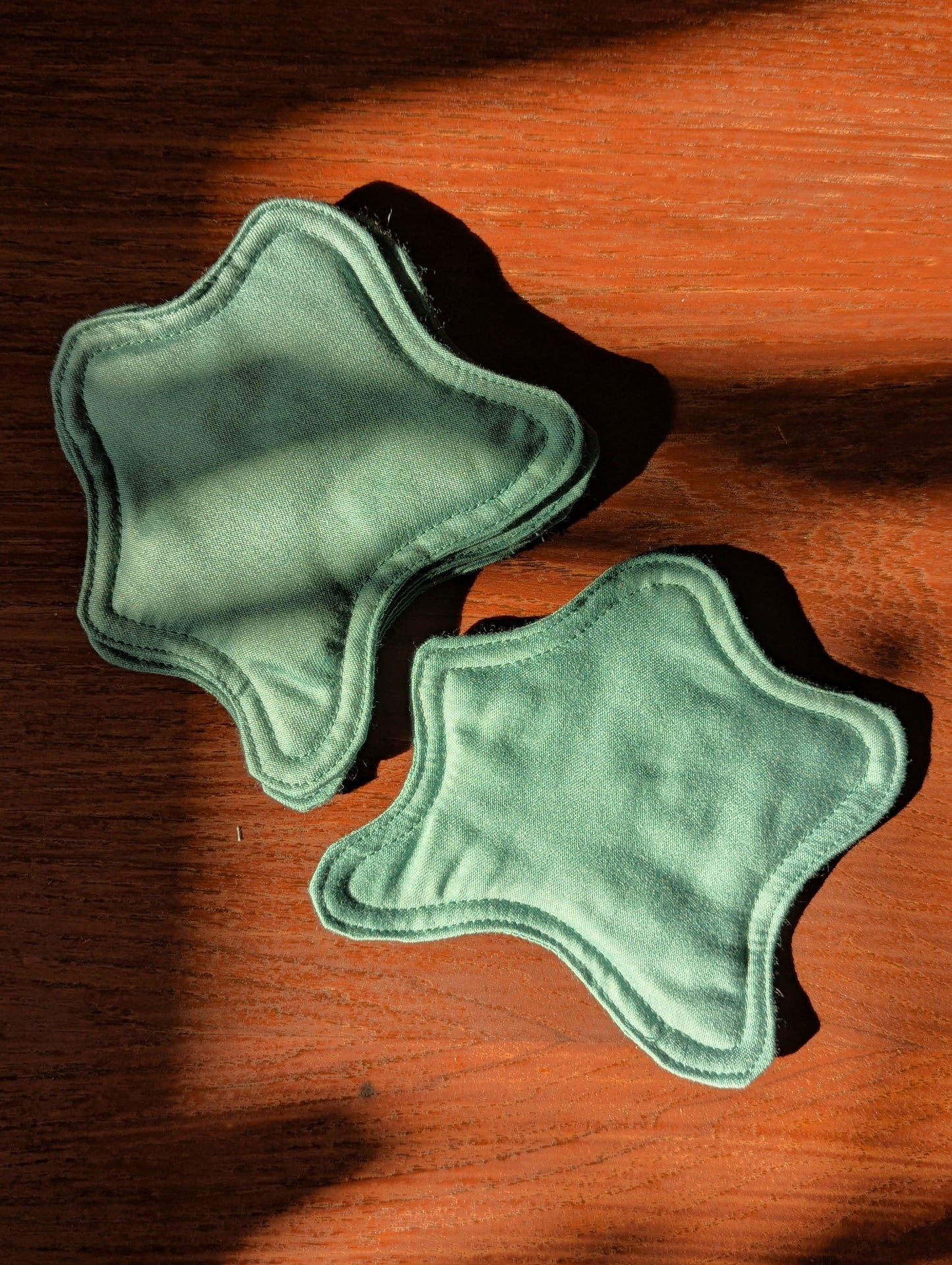 Bouba Coasters in Teacup Teal