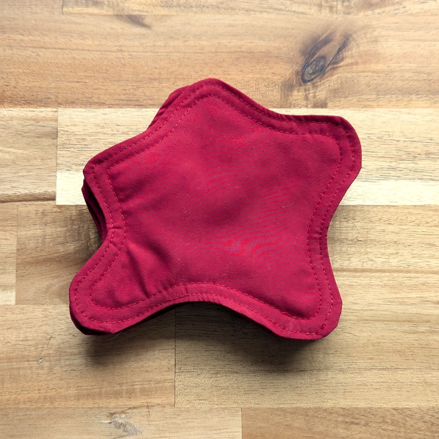 Bouba Coasters in Red