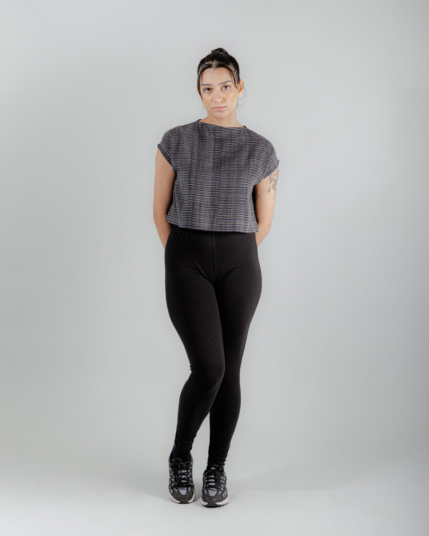 Tallista Top in Mexican Rebozo Cotton